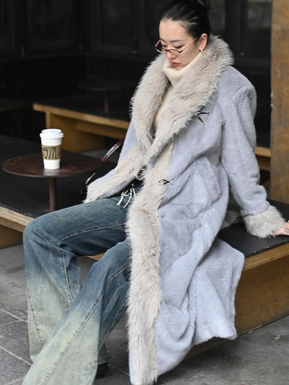 OfAkiva Akiva Textured Wool Blend Winter Coat