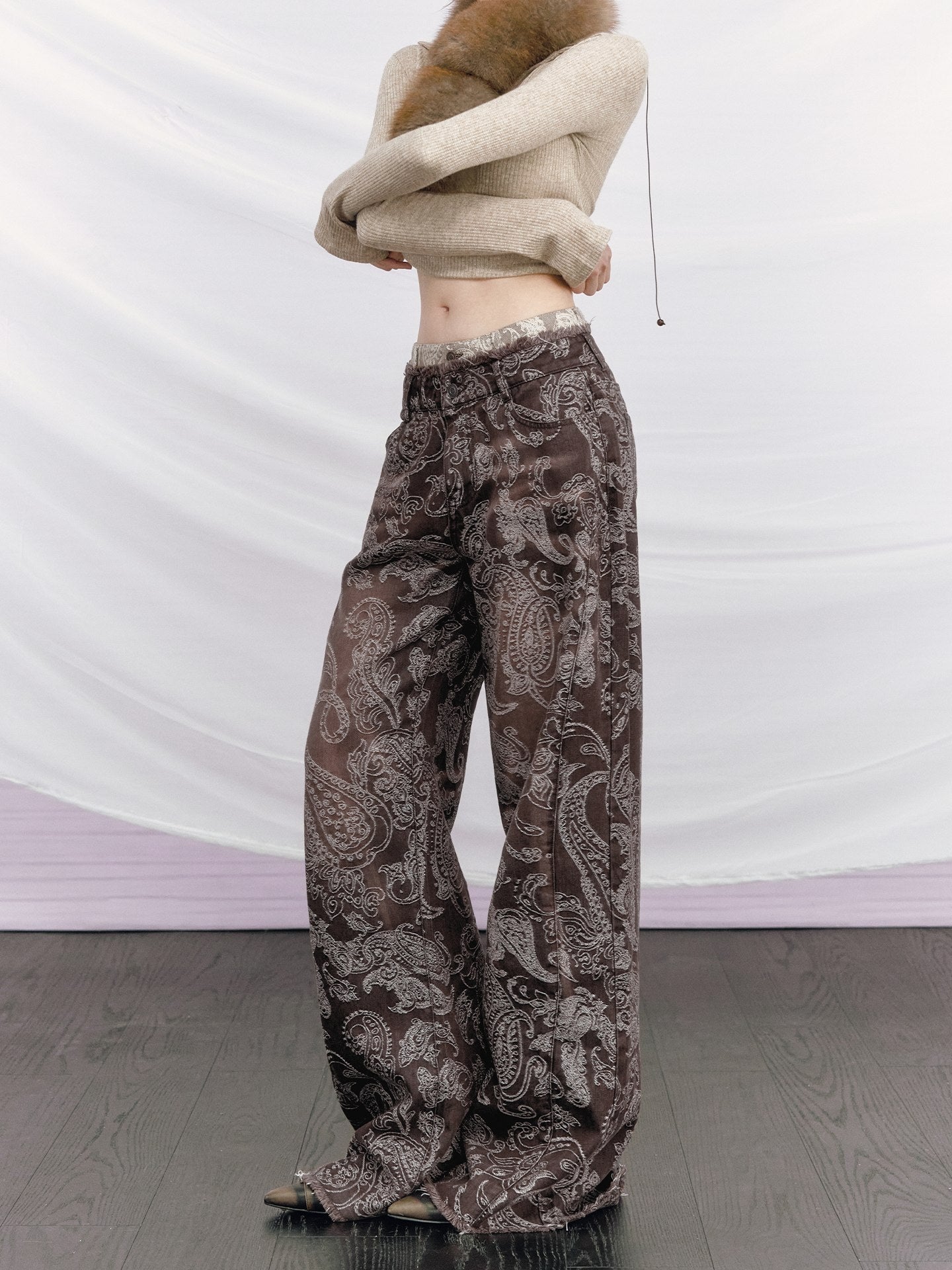 OfAkiva_Baroque_Paisley_Double_Waistband_Frayed_Hem_Washed_Women&