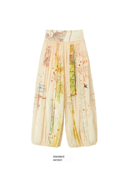 OfAkiva_Dark_Floral_Graffiti_Print_Embroidered_Pleated_Lantern_Women&