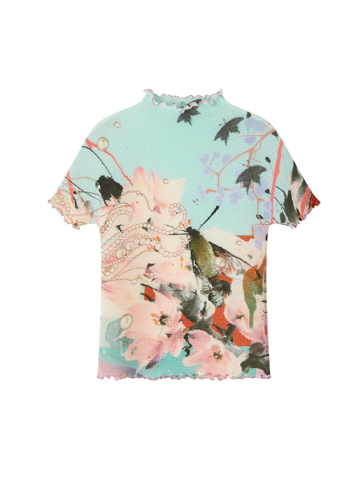 OfAkiva_Dream_Fragment_Ruched_Stretch_Printed_Lettuce_Edge_Women&
