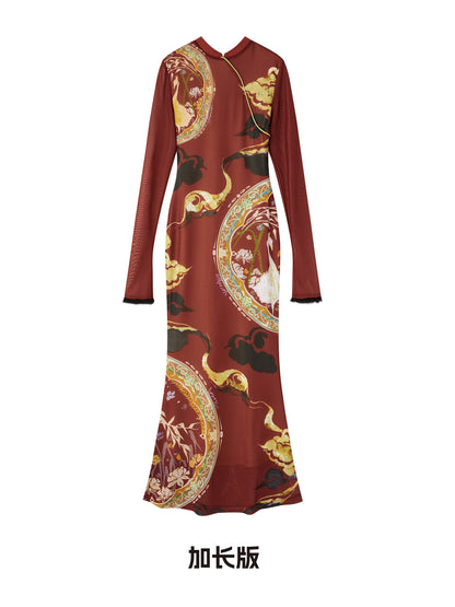 OfAkiva_Elegant_Colorblock_High_Waist_New_Chinese_Style_Slim_Fit_Long_Sleeve_Maxi_Dresses_MISSTT