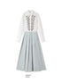 OfAkiva_Embroidered_Ruched_Waist_Colorblock_Shirt_Women&