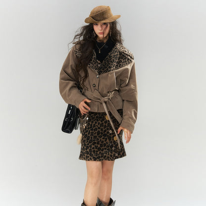 OfAkiva_Faux_Suede_Fur_Collar_Belted_Waist_Slim_Fit_Women&