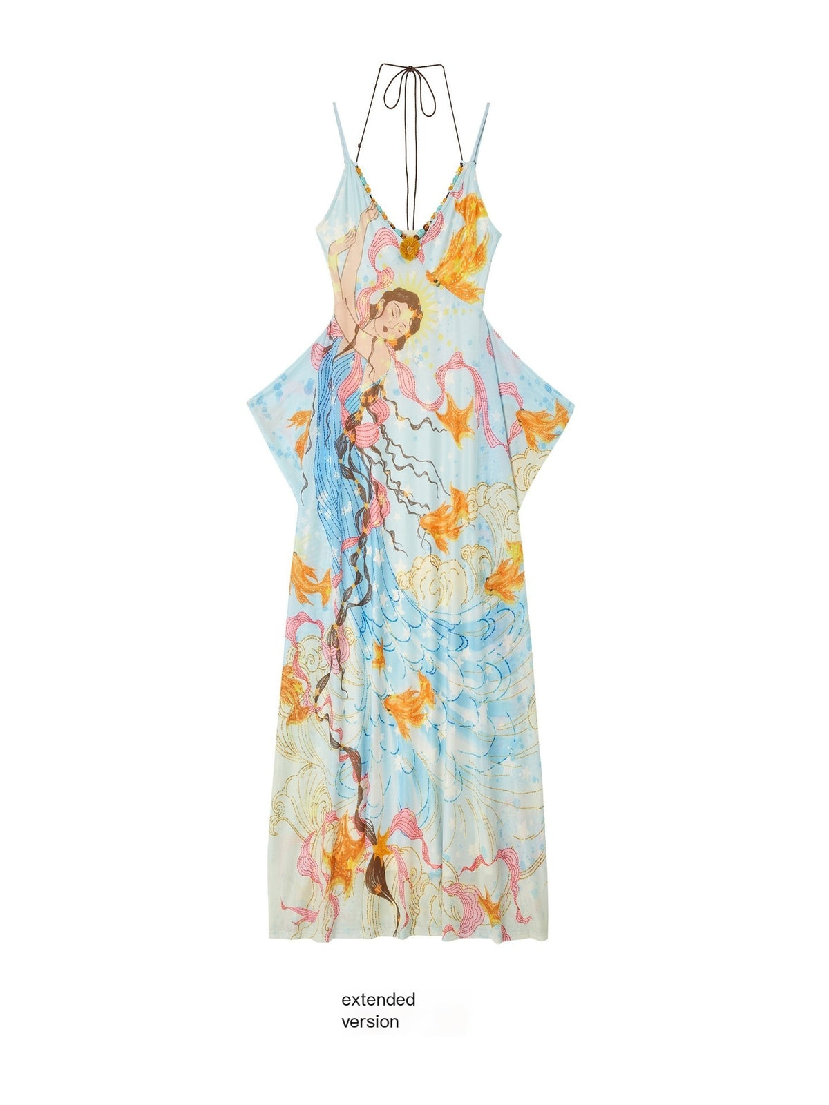 OfAkiva_Floral_Beaded_High_Waist_A_Line_Women&