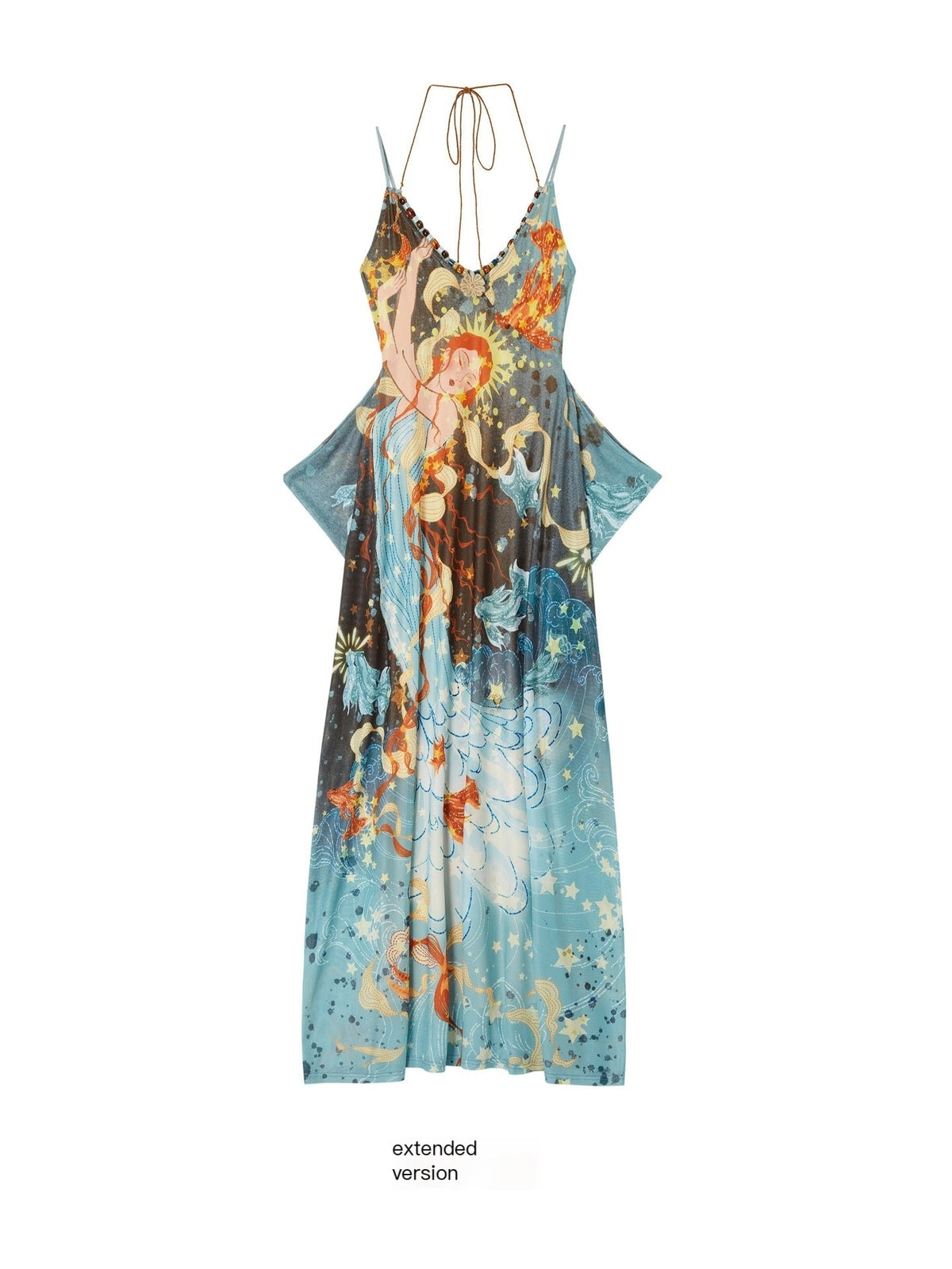 OfAkiva_Floral_Beaded_High_Waist_A_Line_Women&