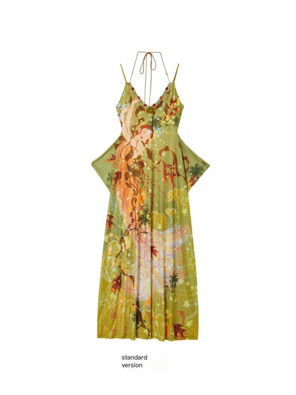 OfAkiva_Floral_Beaded_High_Waist_A_Line_Women&
