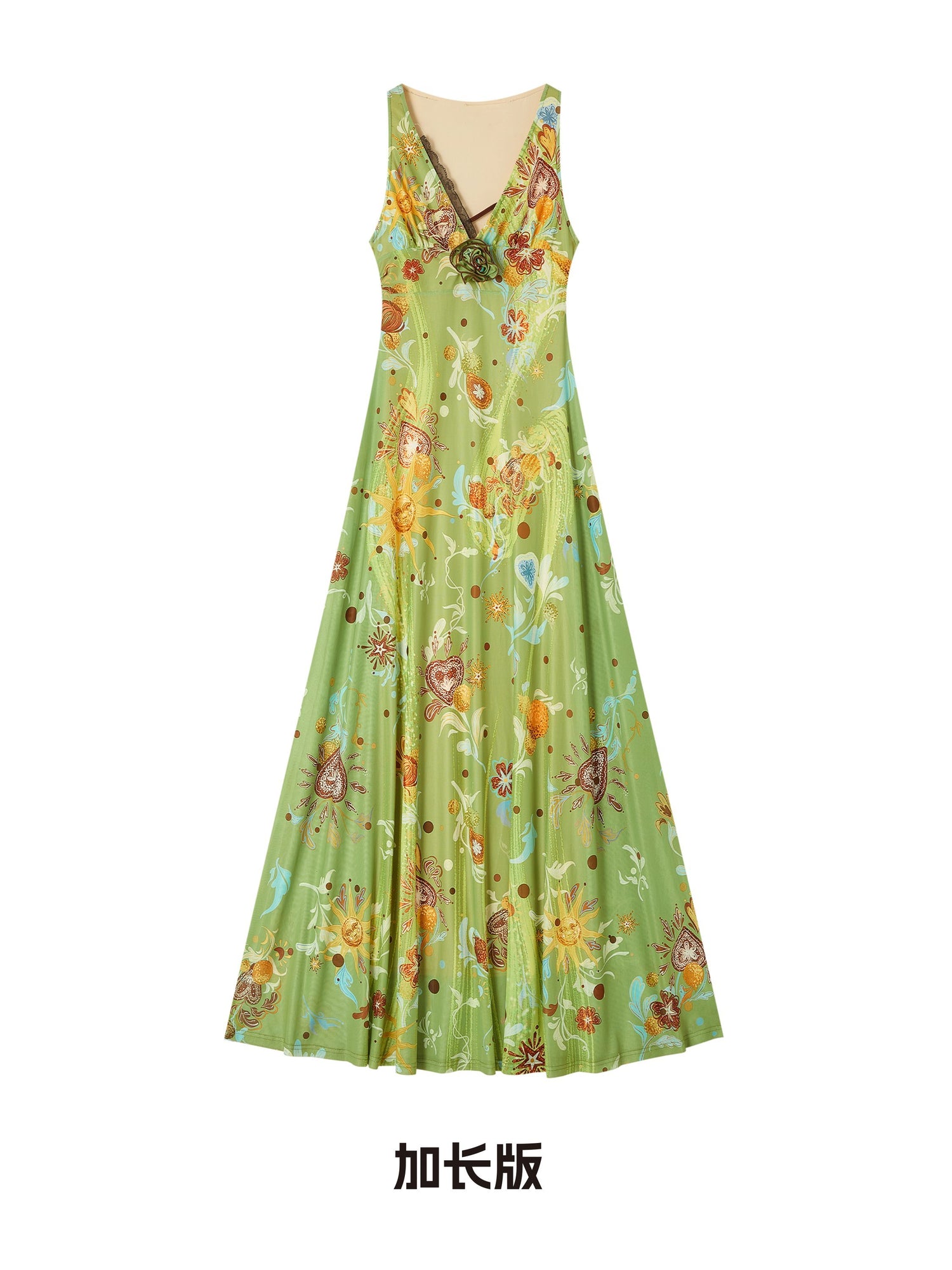 OfAkiva_Floral_Lace_V-neck_High_Waist_Women&