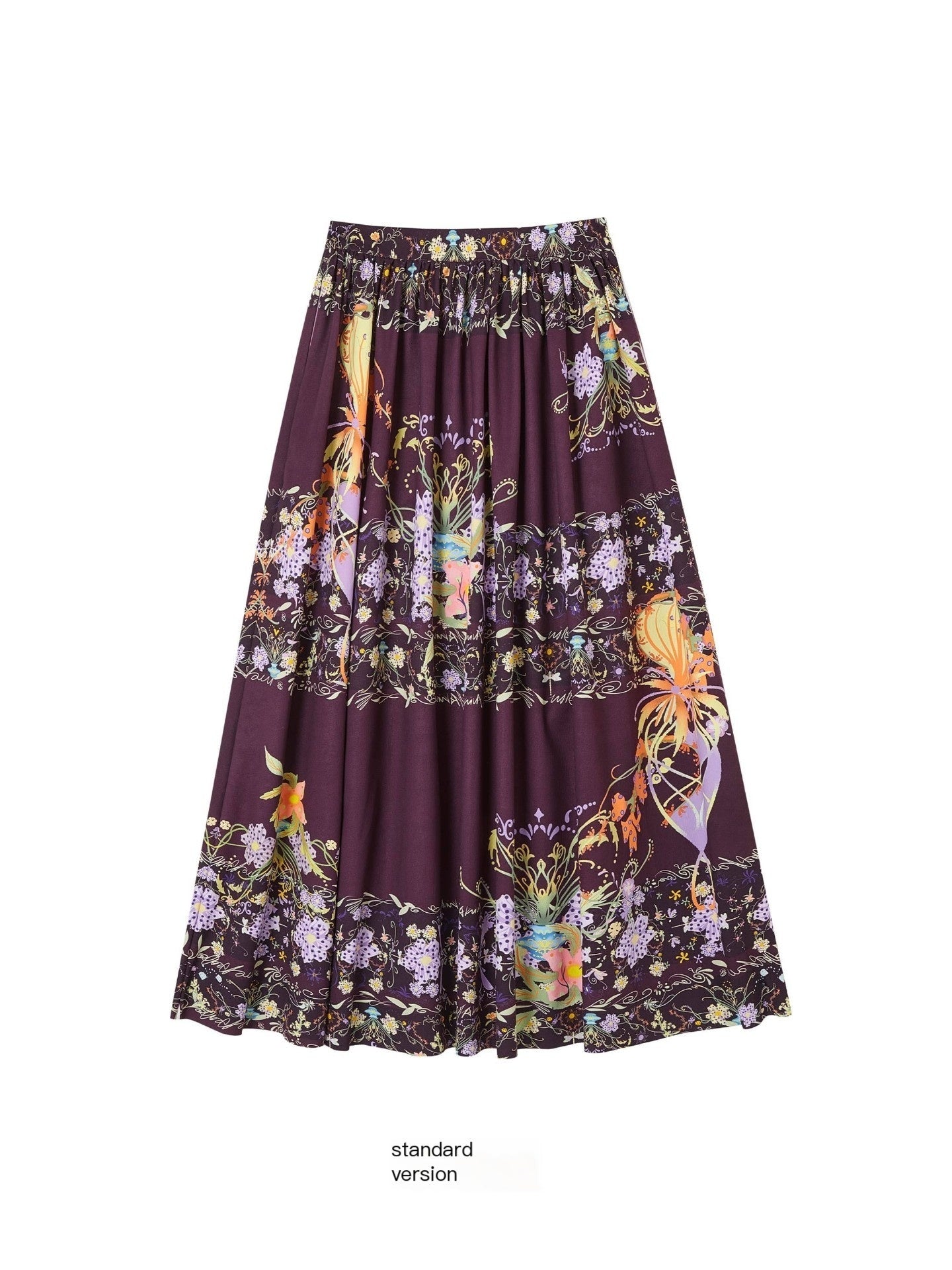 OfAkiva_Floral_Strapless_Flared_A_Line_Slim_Fit_Two_Piece_Women&