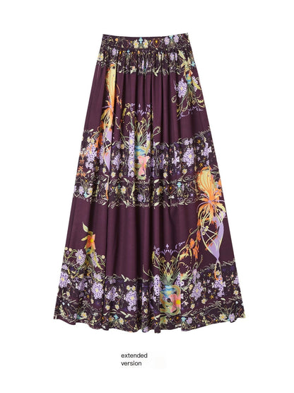 OfAkiva_Floral_Strapless_Flared_A_Line_Slim_Fit_Two_Piece_Women&