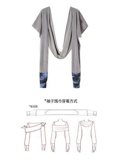 OfAkiva_Floral_Vine_Smocked_Floral_Print_V-neck_T-shirt_Long_Sleeve_Dress_MISSTT