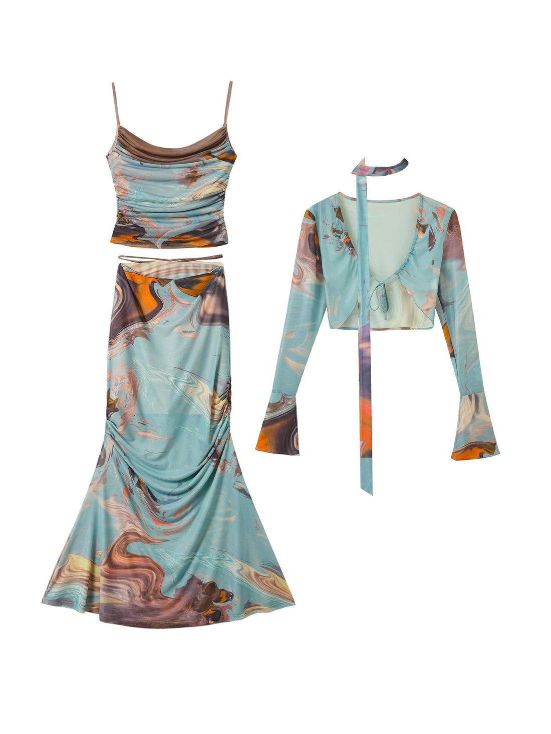 OfAkiva Gagosian Stroll Oil Painting Print Set