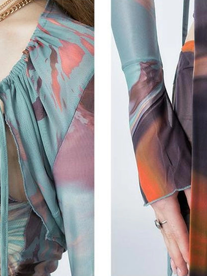 OfAkiva Gagosian Stroll Oil Painting Print Set