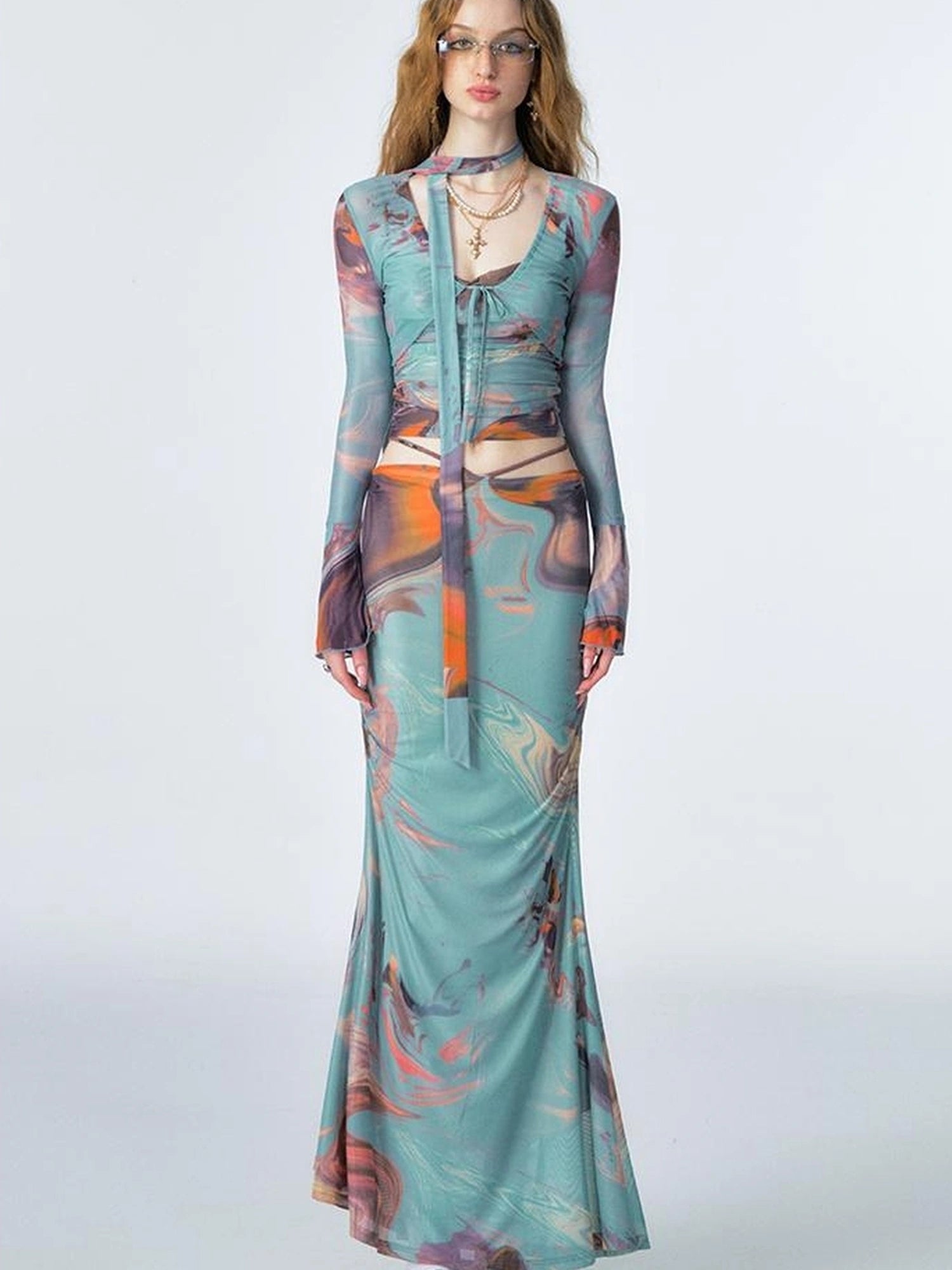 OfAkiva Gagosian Stroll Oil Painting Print Set