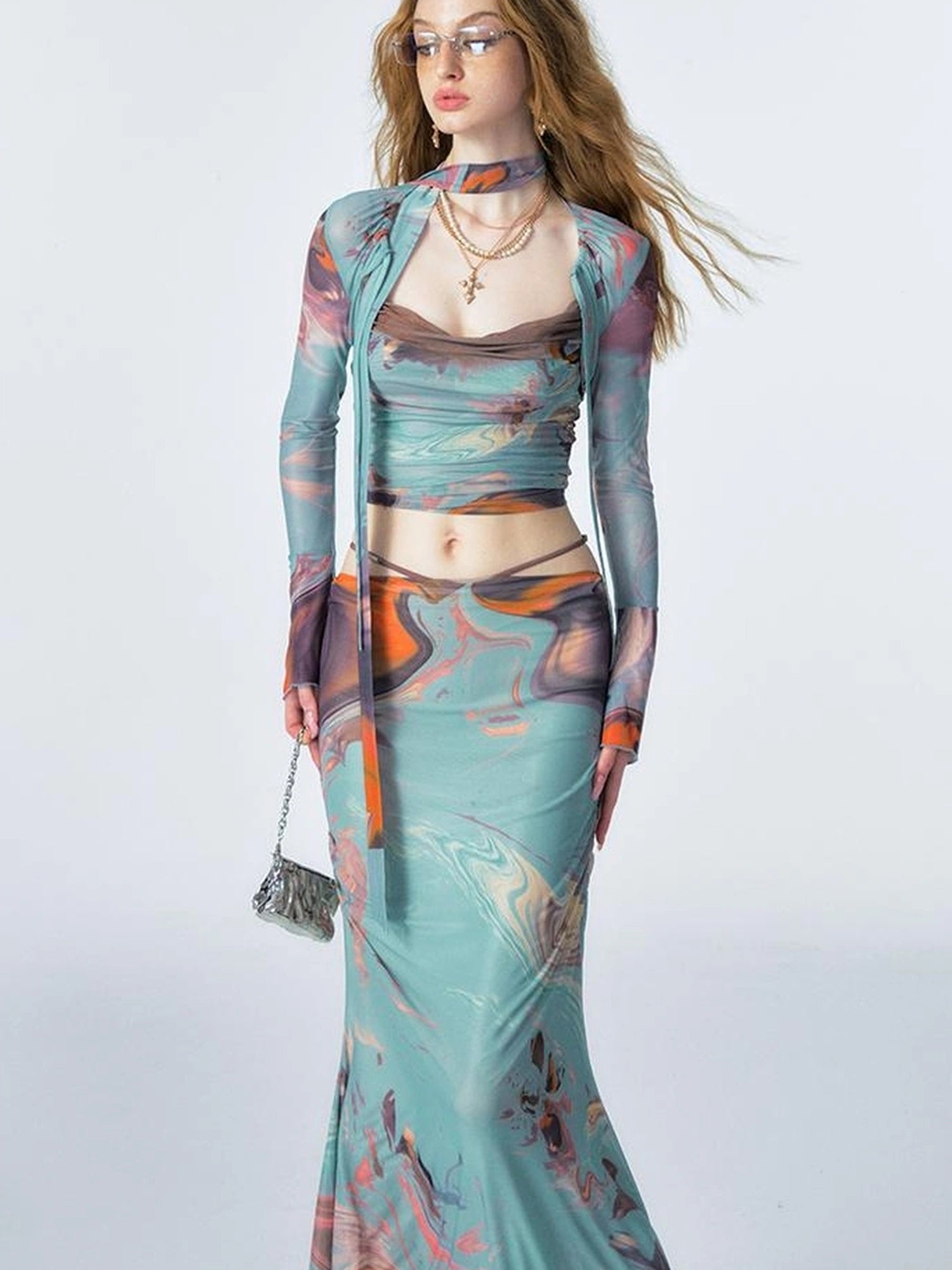 OfAkiva Gagosian Stroll Oil Painting Print Set