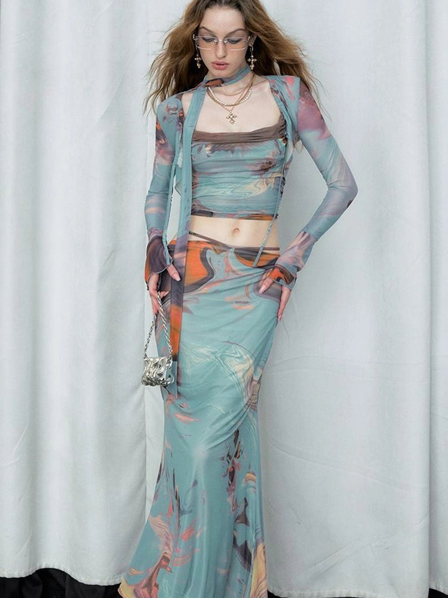 OfAkiva Gagosian Stroll Oil Painting Print Set