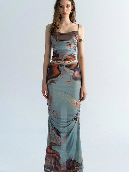 OfAkiva Gagosian Stroll Oil Painting Print Set