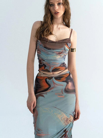 OfAkiva Gagosian Stroll Oil Painting Print Set