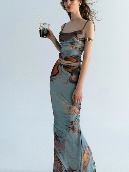 OfAkiva Gagosian Stroll Oil Painting Print Set