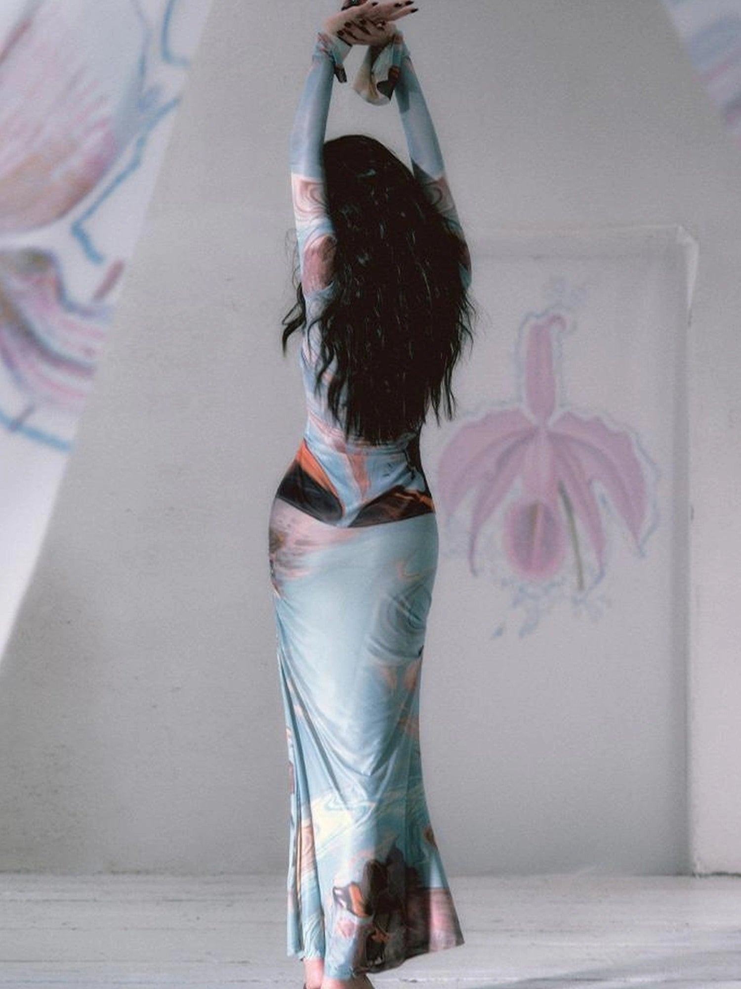 OfAkiva Gagosian Stroll Oil Painting Print Set