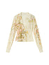 OfAkiva_Jacquard_Print_Pankou_Fitted_Lantern_Sleeve_V-neck_Women&