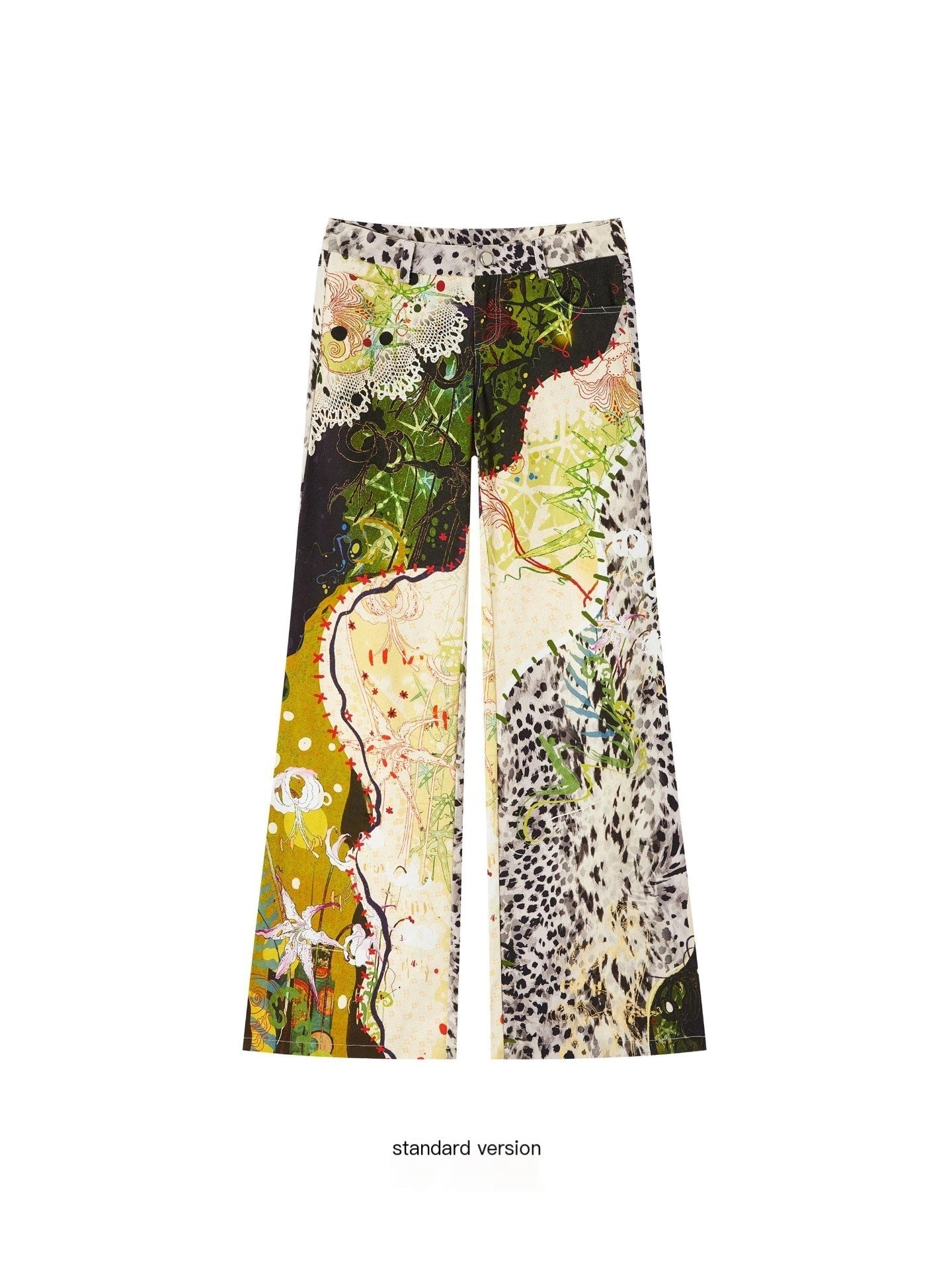 OfAkiva_Jungle_Leopard_Print_Low_Waist_Slim_Flared_Women&