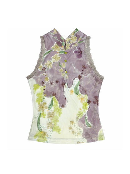 OfAkiva_Leaf_Print_Reversible_Halter_Stand_Collar_Women&