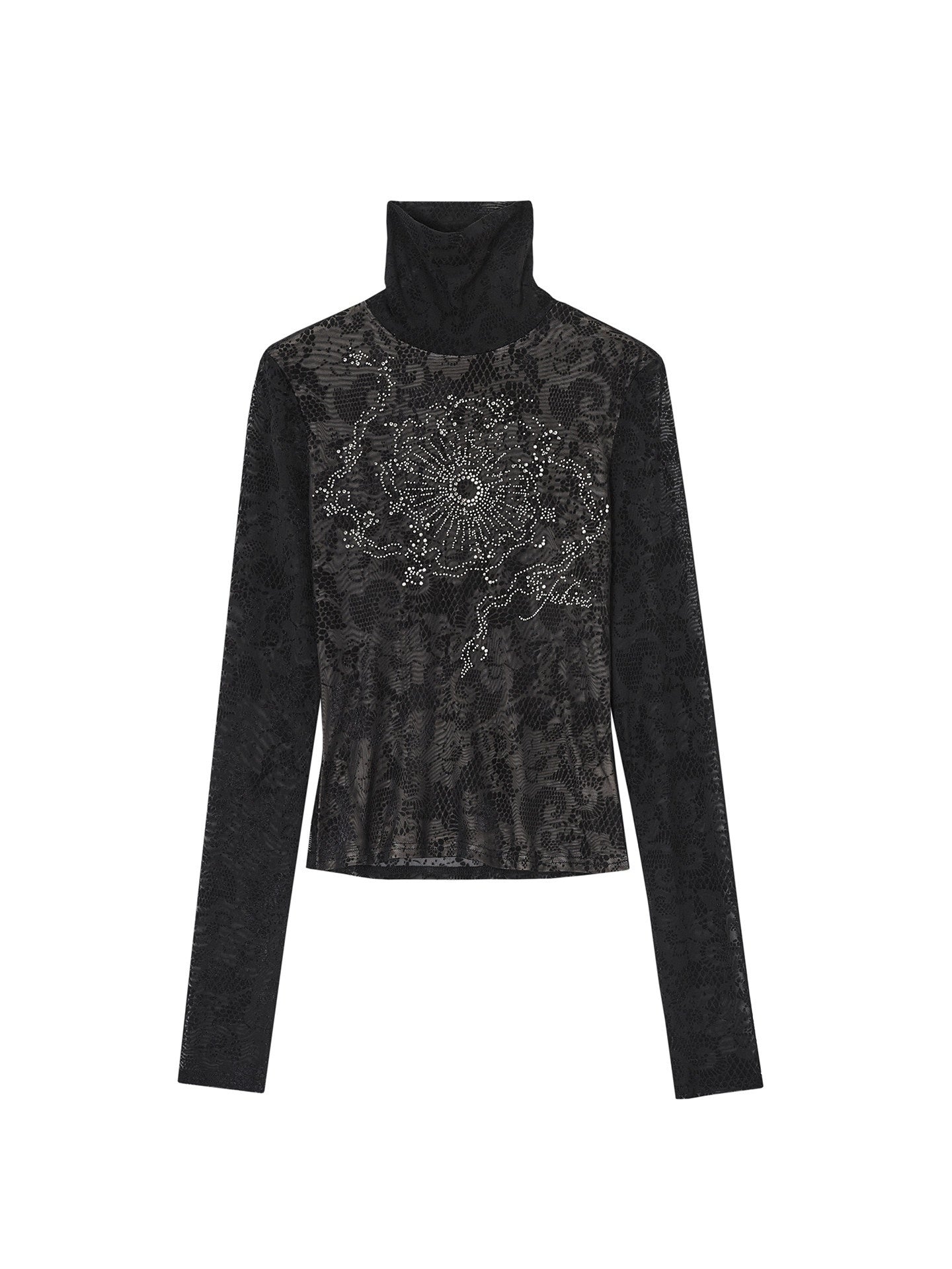 OfAkiva_Mandala_Rhinestone_Jacquard_High_Neck_Slim_Women&