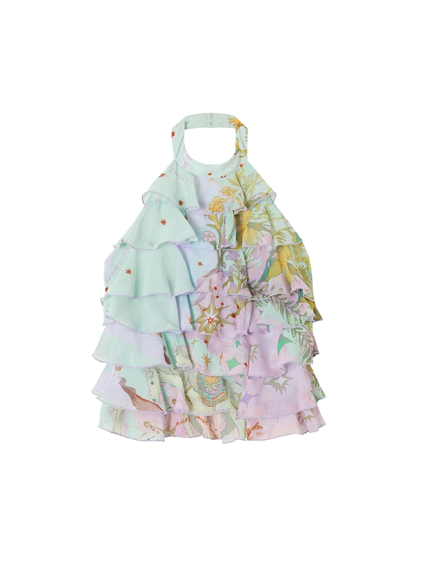 OfAkiva_Mint_Green_Layered_Ruffle_Print_French_Women&