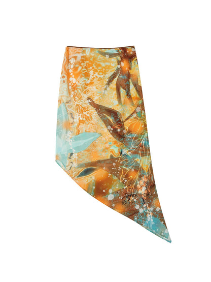 OfAkiva_Oil_Print_Tulle_Sleeveless_Asymmetric_Chiffon_Women&
