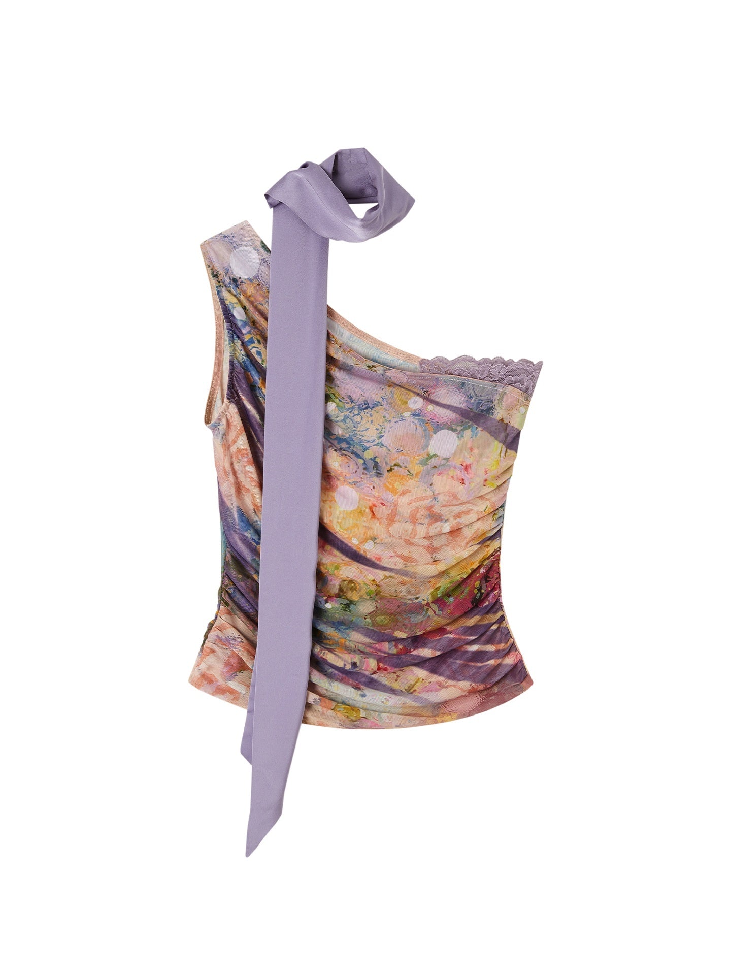 OfAkiva_Painterly_Ombre_One_Shoulder_Print_Chinese_Style_Women&