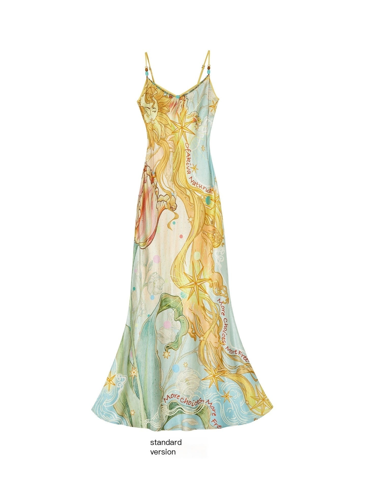 OfAkiva_Peach_Print_Spaghetti_Strap_Fitted_Women&