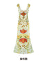 OfAkiva Poppy Print Puff Sleeve Women&