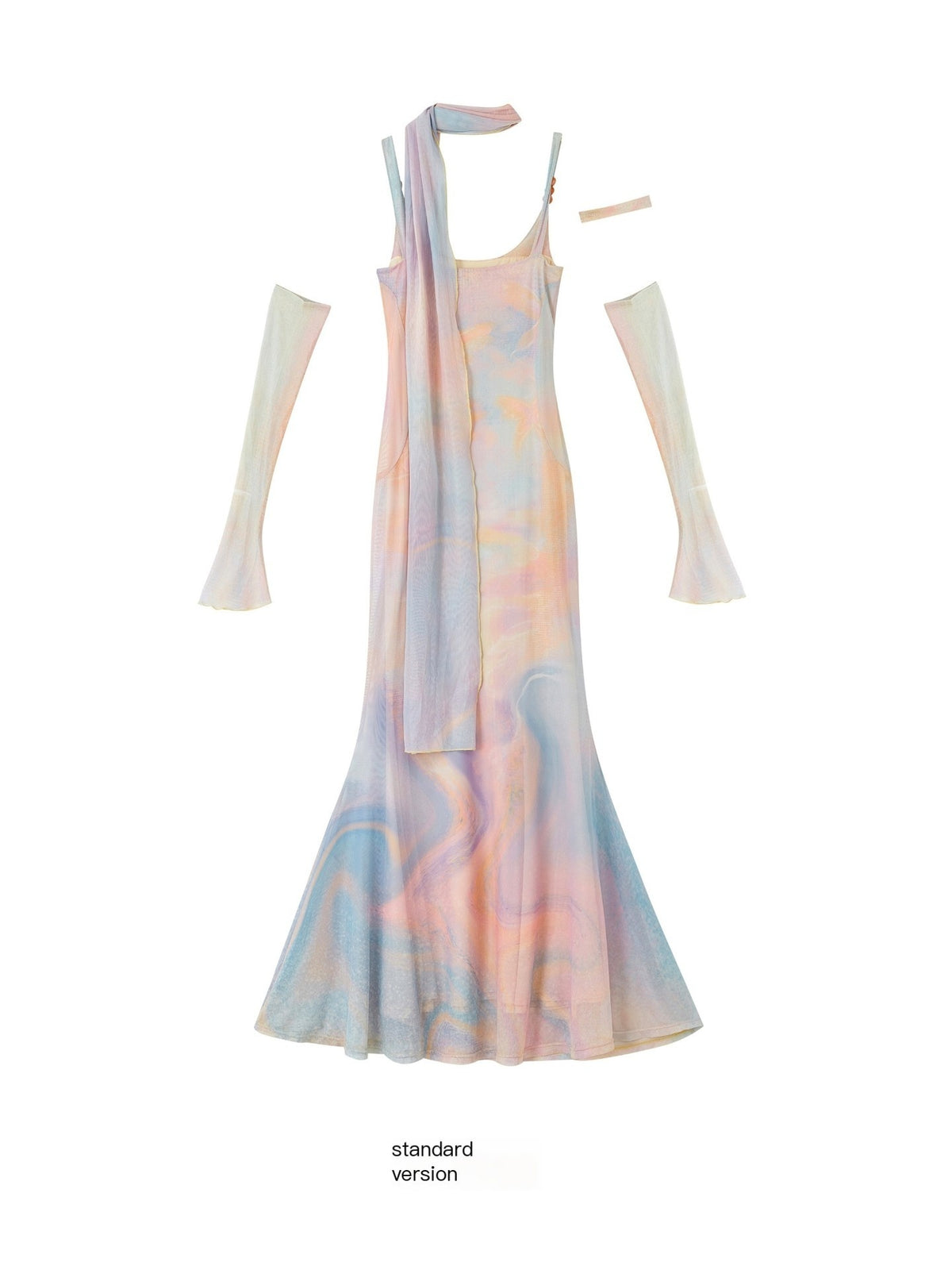 OfAkiva_Printed_Mesh_Ruched_Mermaid_Women&