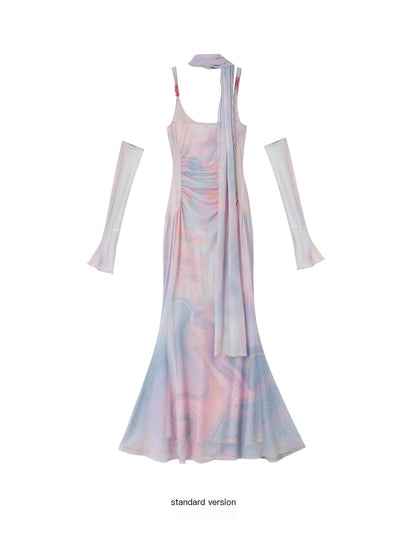 OfAkiva_Printed_Mesh_Ruched_Mermaid_Women&