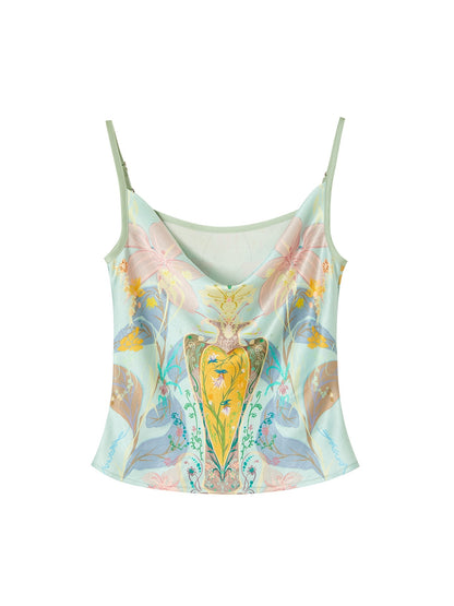 OfAkiva_Printed_Satin_Cowl_Neck_Bias_Cut_Women&