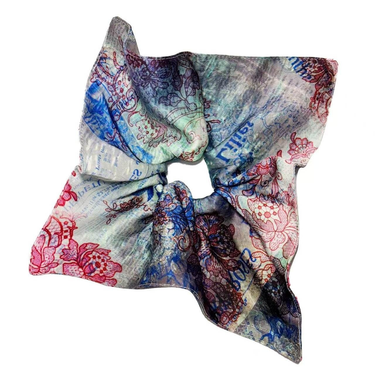 OfAkiva_Provence_Floral_Colorblock_Print_Lace_Spliced_Square_Scarf_Women&