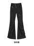 OfAkiva_Rhinestone_Detail_Low_Rise_Striped_Vintage_Slim_Flare_Womens_Casual_Pants_MISSTT