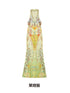 OfAkiva Romantic French Halter V-neck High Waist Mermaid Women&