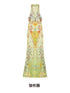OfAkiva Romantic French Halter V-neck High Waist Mermaid Women&