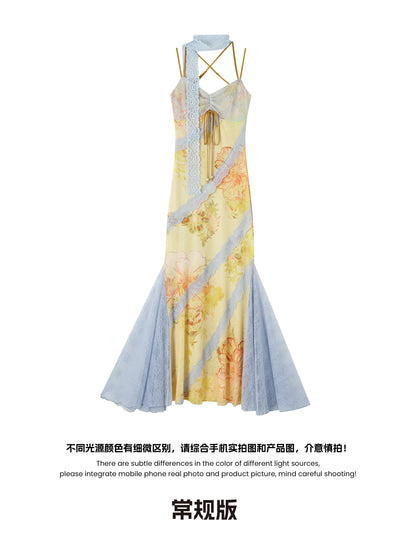 OfAkiva_Sonnet_Floral_Print_Halter_Neck_Lace_Dress_MISSTT