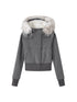 OfAkiva_Thick_Knit_Hooded_Zip_Multi_Pocket_Slim_Fit_Two_Piece_Women_Jacket_Pants_Suits_MISSTT