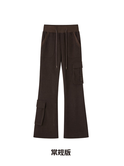 OfAkiva_Thick_Knit_Hooded_Zip_Multi_Pocket_Slim_Fit_Two_Piece_Women_Jacket_Pants_Suits_MISSTT