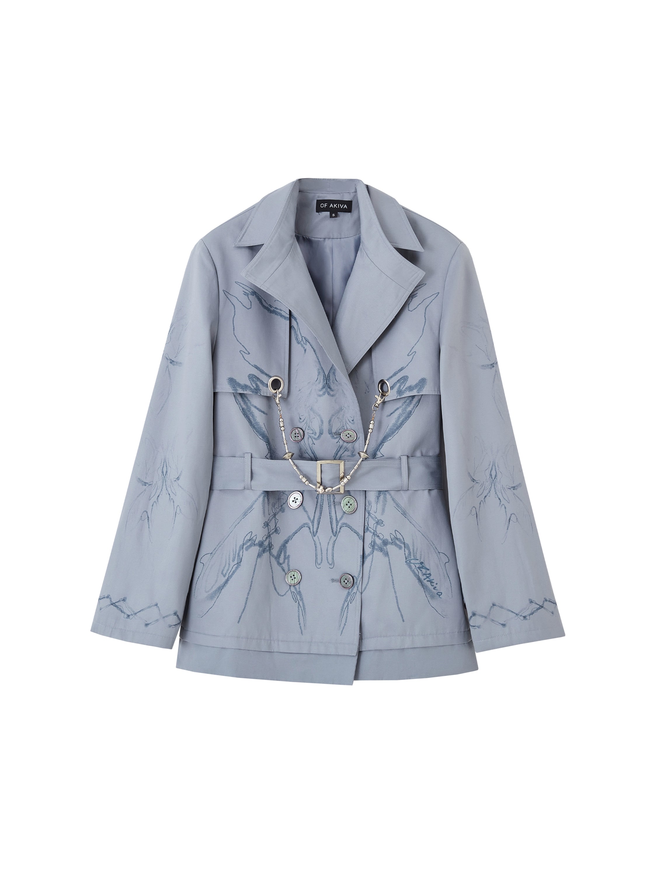 OfAkiva_Tuileries_Print_Trench_With_Detachable_Waist_Tie_MISSTT