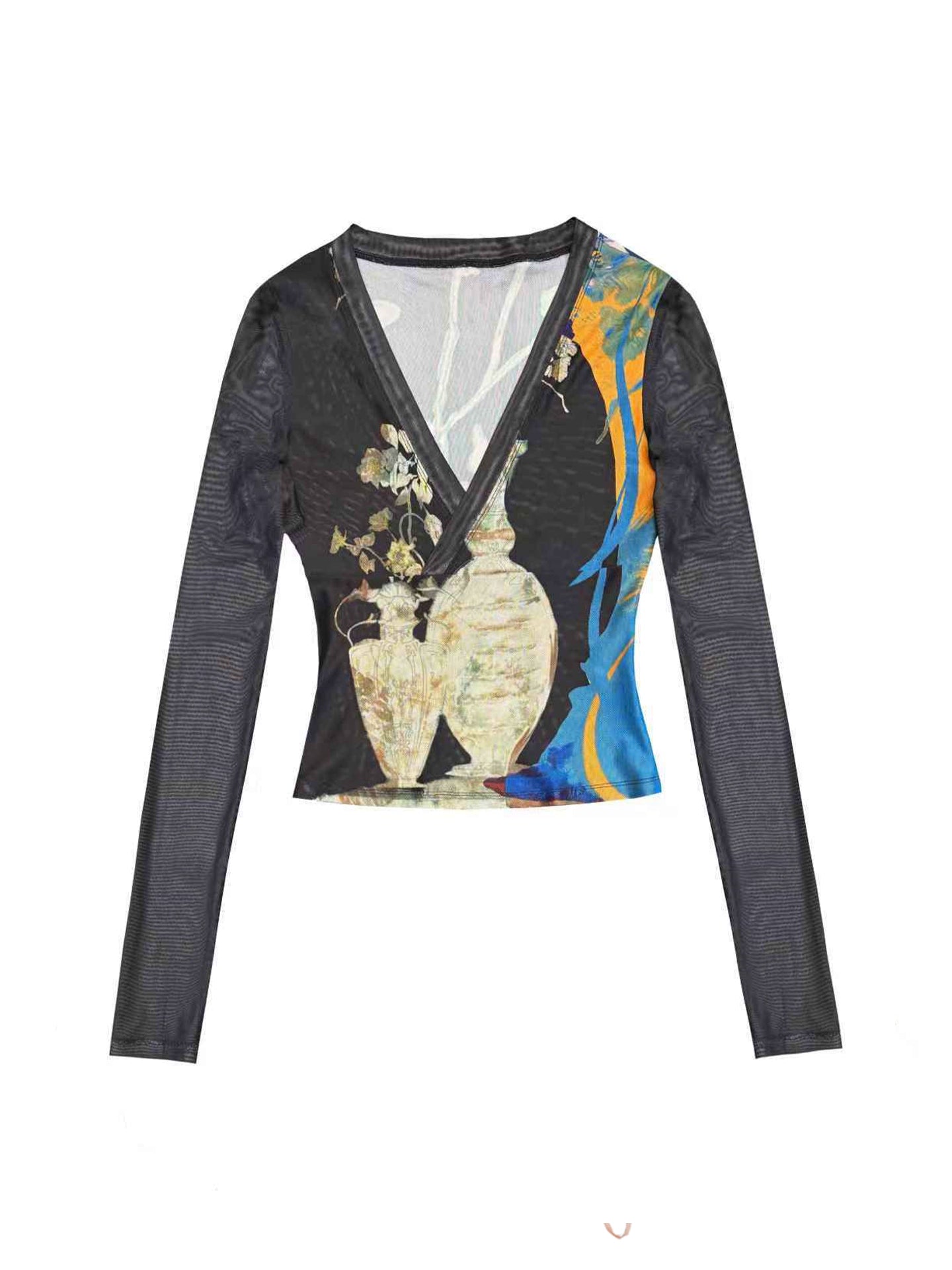 OfAkiva_Turandot_V-neck_Floral_Split_Tee_MISSTT