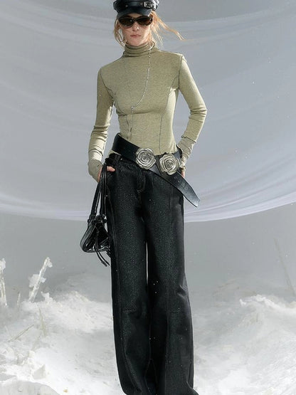 OfAkiva Two Tone Reversible Turtleneck