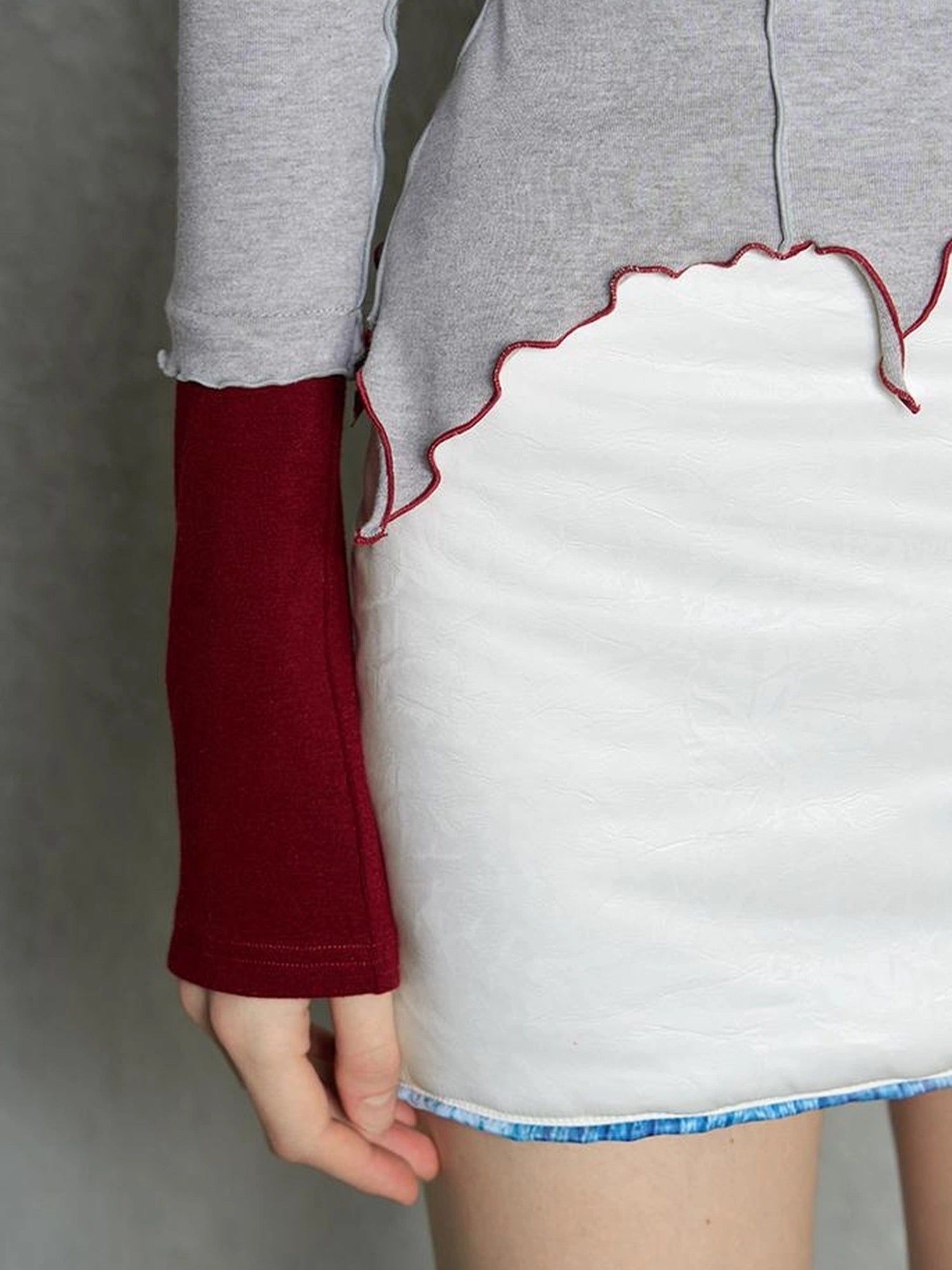 OfAkiva Two Tone Reversible Turtleneck