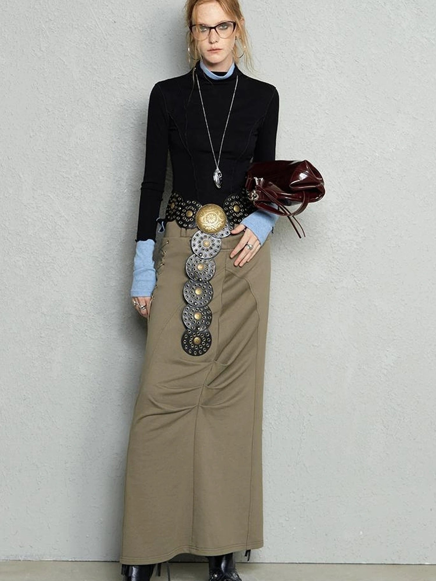 OfAkiva Two Tone Reversible Turtleneck