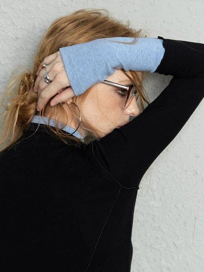 OfAkiva Two Tone Reversible Turtleneck