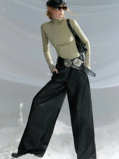 OfAkiva Two Tone Reversible Turtleneck