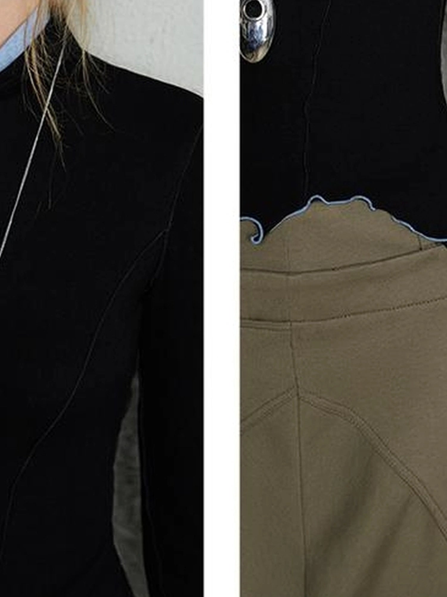 OfAkiva Two Tone Reversible Turtleneck